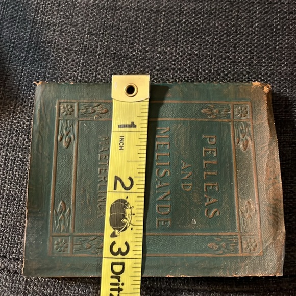 1921 Pelleas and Melisande - Maeterlinck Little Leather Library Book - Picture 10 of 13